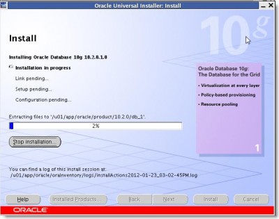 Oracle Universal Installer - Install.jpg